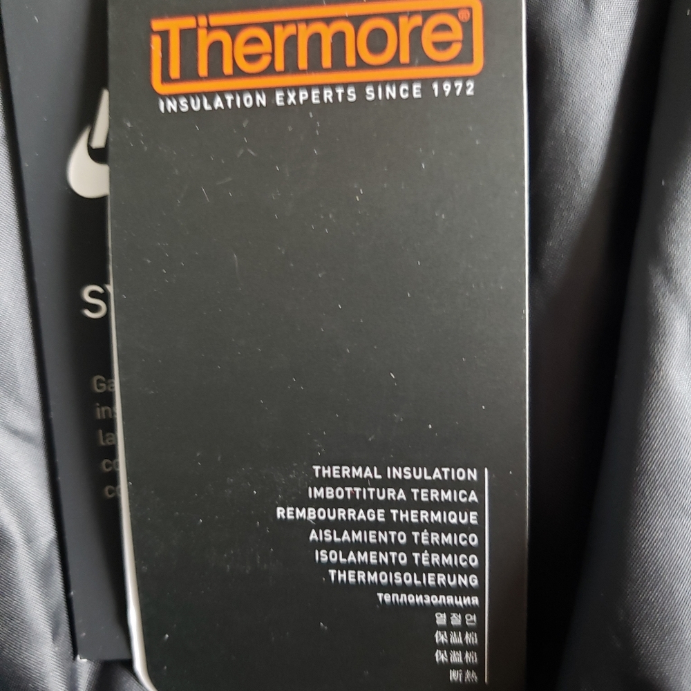 NWOT Nike Winter Synthetic Fill Shine silver - Picture 9 of 11